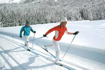 Langlaufen en sneeuwschoenwandelen