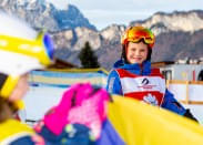 Skischool kinderen