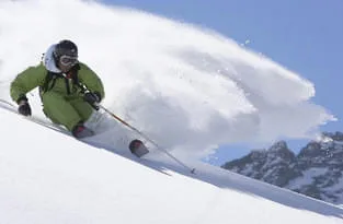 Tiefschnee-OFF-Piste