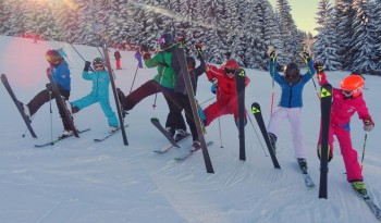 Kinder-Skitraining-